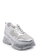 Kadın Şeffaf Tabanlı Sneaker | Derimod Kadın Şeffaf Tabanlı Sneaker | Derimod