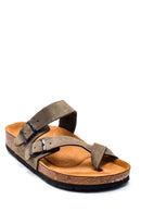 Men's Leather Slippers | Derimod Men's Leather Slippers | Derimod