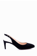 Women's Suede Heeled Shoes | Derimod Women's Suede Heeled Shoes | Derimod