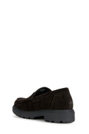 Geox Men's Brown Spherica Ec7 Suede Leather Casual Shoes | Derimod Geox Men's Brown Spherica Ec7 Suede Leather Casual Shoes | Derimod