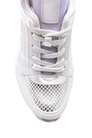 Kadın Yılan Derisi Detaylı Sneaker | Derimod Kadın Yılan Derisi Detaylı Sneaker | Derimod