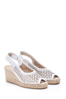 Kadın Dolgu Topuklu Espadril Ayakkabı | Derimod Kadın Dolgu Topuklu Espadril Ayakkabı | Derimod