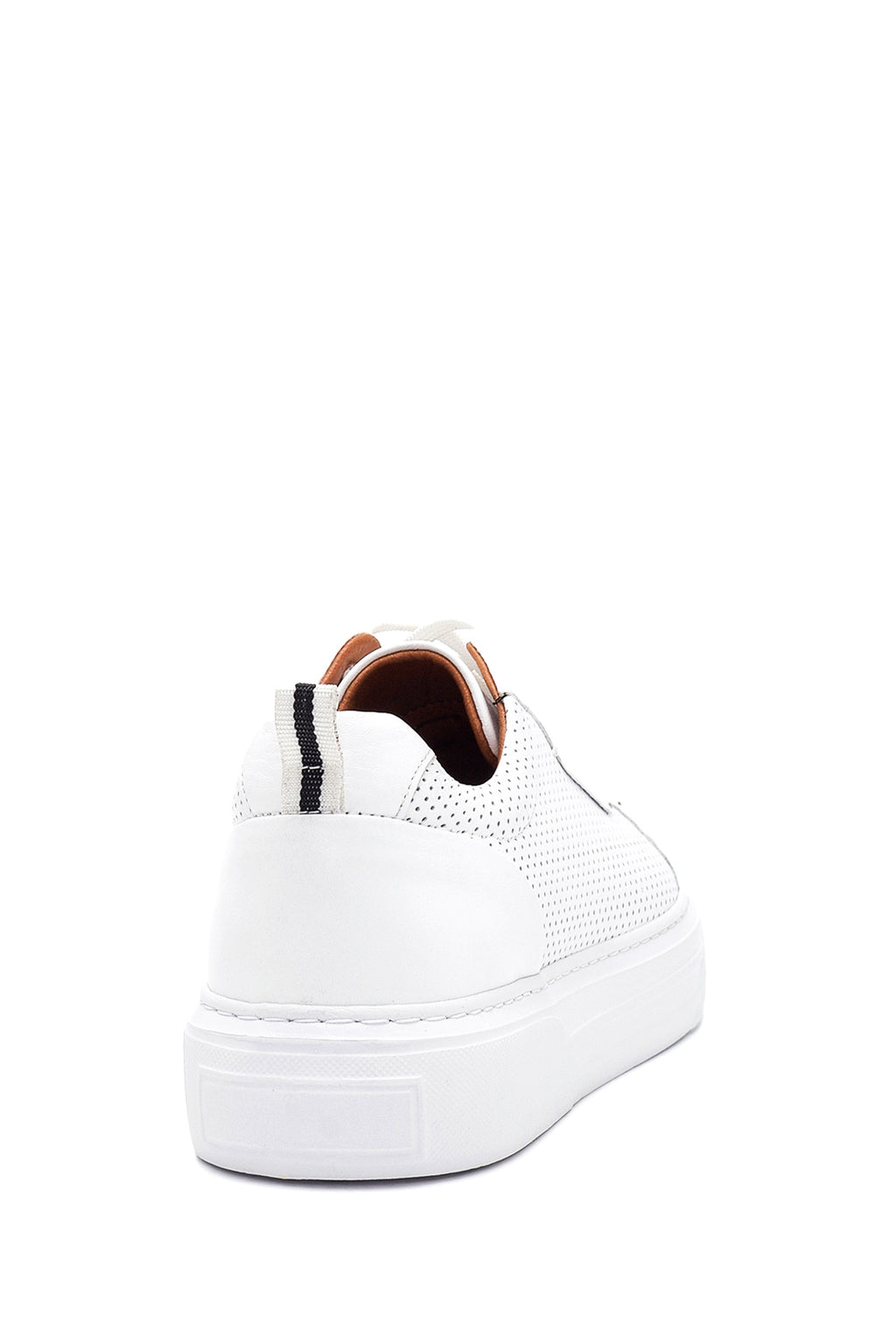 Erkek Beyaz Deri Sneaker