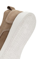 Erkek Vizon Nubuk Deri Comfort Loafer | Derimod Erkek Vizon Nubuk Deri Comfort Loafer | Derimod