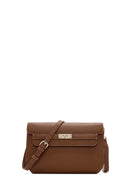 Kadın Taba Uzun Askılı Çapraz Çanta | Derimod Kadın Taba Uzun Askılı Çapraz Çanta | Derimod