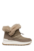 Geox Women's Mink D Spherica Active X2 Shearling Waterproof Leather Boots | Derimod Geox Women's Mink D Spherica Active X2 Shearling Waterproof Leather Boots | Derimod