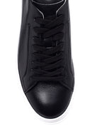 Erkek Arka Detaylı Deri Sneaker | Derimod Erkek Arka Detaylı Deri Sneaker | Derimod