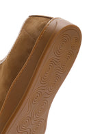 Erkek Vizon Bağcıklı Nubuk Deri Comfort Ayakkabı | Derimod Erkek Vizon Bağcıklı Nubuk Deri Comfort Ayakkabı | Derimod