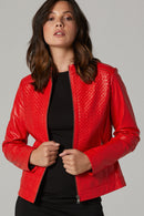 Latoya Kadın Deri Ceket | Derimod Latoya Kadın Deri Ceket | Derimod