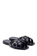 Women's Leather Slippers | Derimod Women's Leather Slippers | Derimod