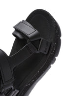 Camper Kadın Siyah Oruga Up Kalın Tabanlı Sandalet | Derimod Camper Kadın Siyah Oruga Up Kalın Tabanlı Sandalet | Derimod