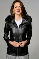 Dorothy Kadın Deri Ceket | Derimod Dorothy Kadın Deri Ceket | Derimod