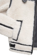 Verbier Women's Beige Teddy Coat | Derimod Verbier Women's Beige Teddy Coat | Derimod