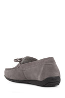 Geox Erkek Gri U Ascanio Süet Deri Casual Loafer | Derimod Geox Erkek Gri U Ascanio Süet Deri Casual Loafer | Derimod