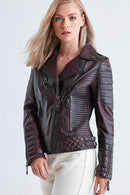 B-1002 Kadın Deri Ceket | Derimod B-1002 Kadın Deri Ceket | Derimod