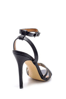 Kadın Metalik Topuklu Ayakkabı | Derimod Kadın Metalik Topuklu Ayakkabı | Derimod