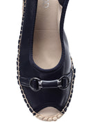 Kadın Dolgu Topuklu Espadril Ayakkabı | Derimod Kadın Dolgu Topuklu Espadril Ayakkabı | Derimod