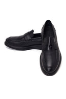 Erkek Siyah Deri Casual Loafer | Derimod Erkek Siyah Deri Casual Loafer | Derimod