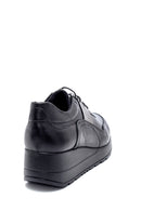 Kadın Deri Dolgu Topuk Sneaker | Derimod Kadın Deri Dolgu Topuk Sneaker | Derimod