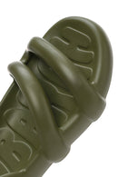 Camper Kadın Yeşil Kobarah Flat Terlik | Derimod Camper Kadın Yeşil Kobarah Flat Terlik | Derimod