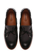 Derimod Fly Men's Black Leather Casual Loafer | Derimod Derimod Fly Men's Black Leather Casual Loafer | Derimod