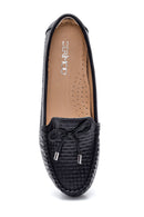 Women's Leather Crocodile Loafer | Derimod Women's Leather Crocodile Loafer | Derimod