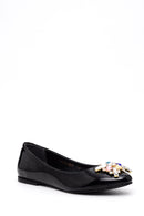 Women's Stone Ballerina | Derimod Women's Stone Ballerina | Derimod