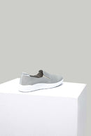 Gümüş Kumaş Kadın Sneaker | Derimod Gümüş Kumaş Kadın Sneaker | Derimod