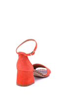 Women's Suede Heeled Shoes | Derimod Women's Suede Heeled Shoes | Derimod