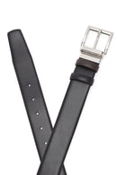 Men's Black Double Sided Leather Belt | Derimod Men's Black Double Sided Leather Belt | Derimod