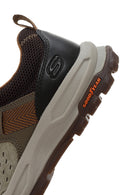 Skechers Men's Khaki Zeller Sports Shoes | Derimod Skechers Men's Khaki Zeller Sports Shoes | Derimod