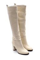 Women's Leather Heeled Boots | Derimod Women's Leather Heeled Boots | Derimod
