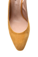 Women's Suede Heeled Shoes | Derimod Women's Suede Heeled Shoes | Derimod