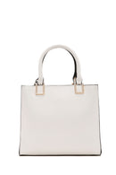 Women's Ecru Long Shoulder Bag | Derimod Women's Ecru Long Shoulder Bag | Derimod