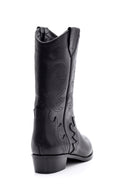 Women's Leather Cowboy Boots | Derimod Women's Leather Cowboy Boots | Derimod