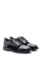 Women's Snake Pattern Oxford Shoes | Derimod Women's Snake Pattern Oxford Shoes | Derimod