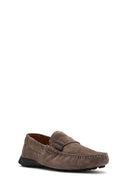 Men's Mink Suede Leather Loafer | Derimod Men's Mink Suede Leather Loafer | Derimod