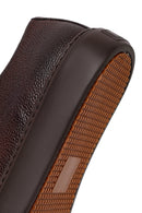 Male Brown Lace-Up Thick-Soled Leather Sneaker | Derimod Male Brown Lace-Up Thick-Soled Leather Sneaker | Derimod