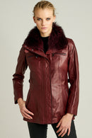 Emily Kadın Deri Ceket | Derimod Emily Kadın Deri Ceket | Derimod