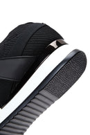 Women's Black Fabric Sneaker | Derimod Women's Black Fabric Sneaker | Derimod
