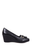 Women's Tassel Detailed Wedge Heeled Shoes | Derimod Women's Tassel Detailed Wedge Heeled Shoes | Derimod