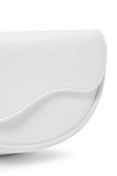 Women's White Classic Shoulder Bag | Derimod Women's White Classic Shoulder Bag | Derimod