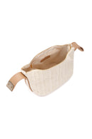 Women's Cream Long Strap Straw Handle Bag | Derimod Women's Cream Long Strap Straw Handle Bag | Derimod