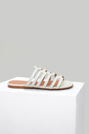 White Women's Slippers | Derimod White Women's Slippers | Derimod