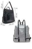 Kadın Siyah Askılı Casual Sırt Çantası | Derimod Kadın Siyah Askılı Casual Sırt Çantası | Derimod