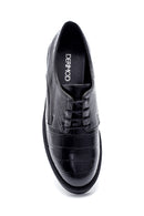 Women's Crocodile Patterned Masculine Shoes | Derimod Women's Crocodile Patterned Masculine Shoes | Derimod