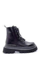Women's Leather High-Sole Boots | Derimod Women's Leather High-Sole Boots | Derimod