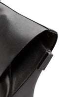 Woman Black Wedge Heel Boots | Derimod Woman Black Wedge Heel Boots | Derimod