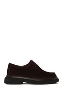 Male Brown Lace-up Suede Casual Shoes | Derimod Male Brown Lace-up Suede Casual Shoes | Derimod