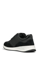 Geox Kadın Siyah Bulmya Bağcıklı Deri Sneaker | Derimod Geox Kadın Siyah Bulmya Bağcıklı Deri Sneaker | Derimod